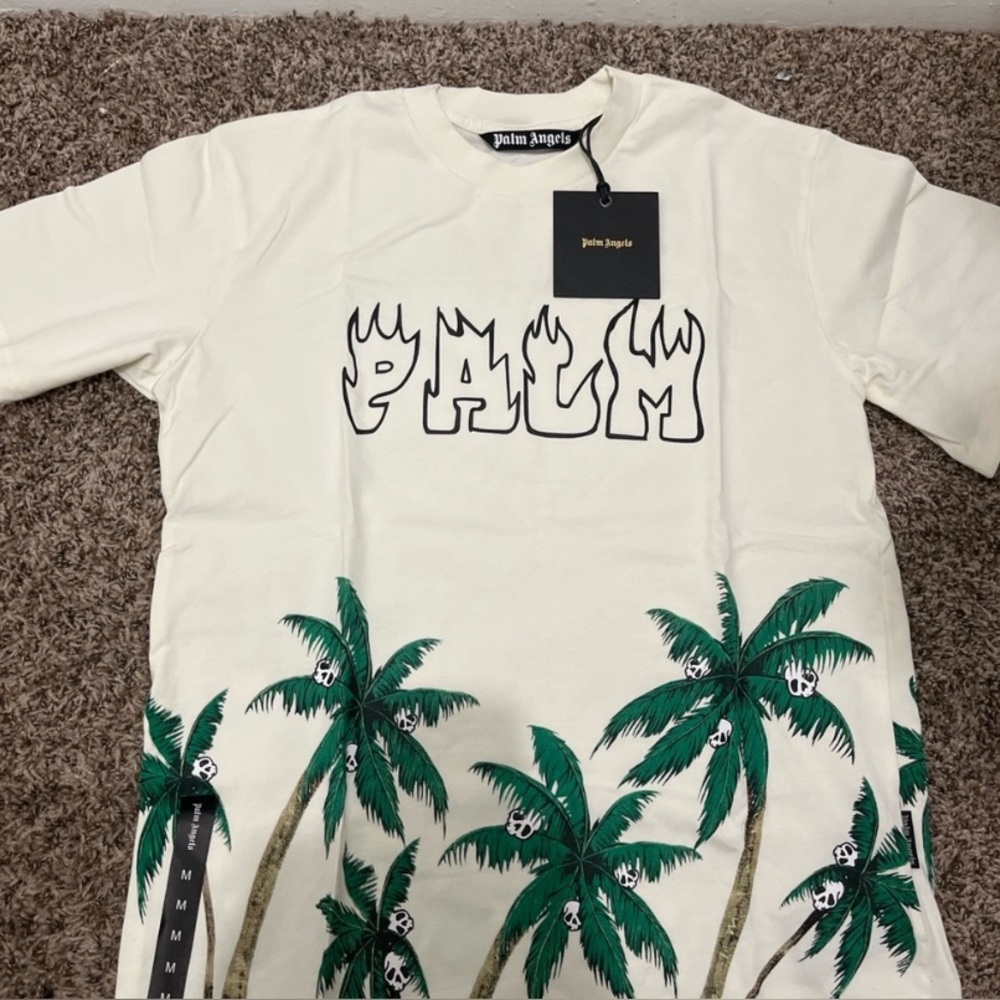 Palm Angels Palms & Skull Vintage T-Shirt